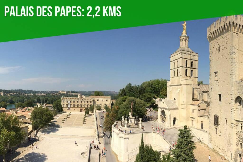 The Rooftop - Ac Clim - Wi-Fi - Parking Gratuit Dans La Rue Avignon Ngoại thất bức ảnh