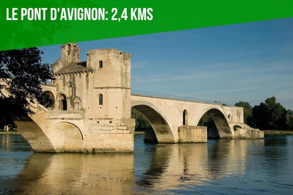 The Rooftop - Ac Clim - Wi-Fi - Parking Gratuit Dans La Rue Avignon Ngoại thất bức ảnh